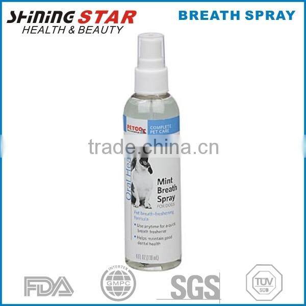 oral care mouth spray bottle