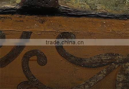Modern 3D Panel Decoration Relief Embossment Colorful Oil Painting