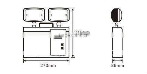 2016 Newest portable rechargeable battery work light DP127