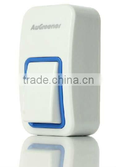 CE /ROHS standard Battery-free wireless bell working range 120 meters high-end wireless doorbell