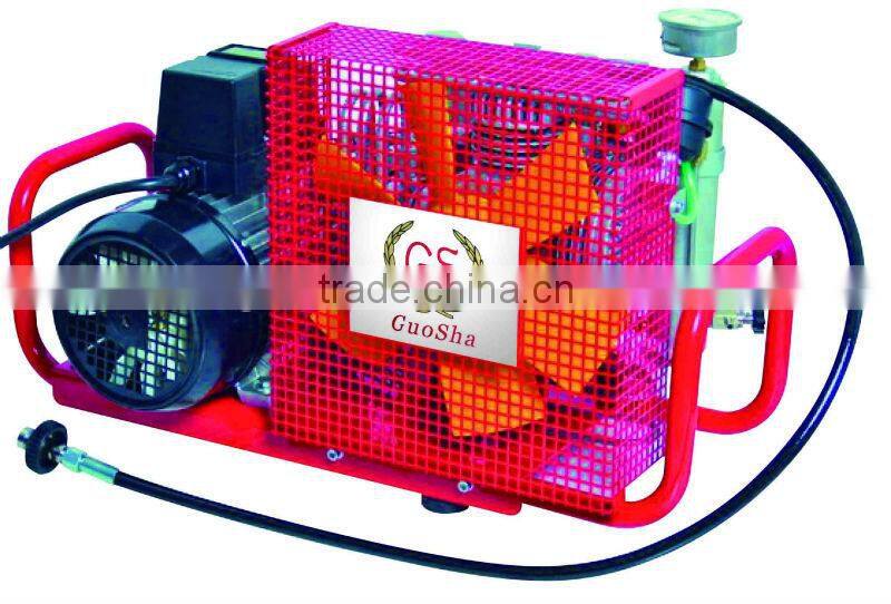 mobile breathing air compressor GSX100E,300bar