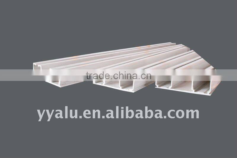 aluminium double rail profile