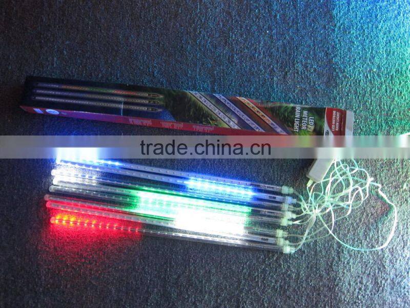 Cheap price 220v,50cm factory led meteor tube light for wedding decoration
