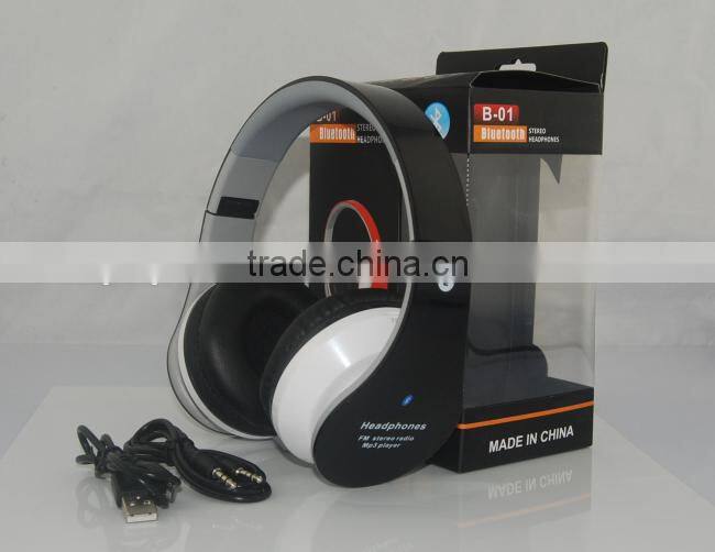 Handfree Bluetooth Wireless Headset Support TF card and FM