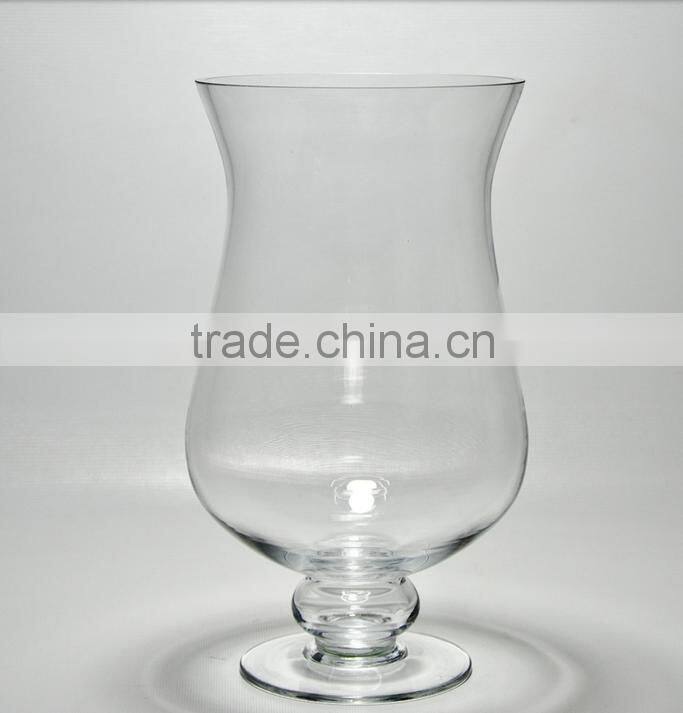 Leadfree crystal high quality popular model brandy glass vase clear special design customized size