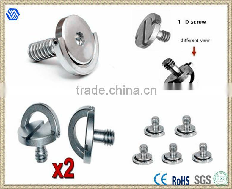 1/4" Thread Camera Screw with ring mini camera screw