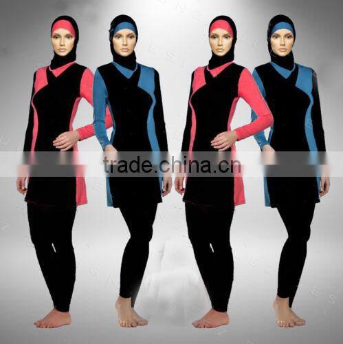 Muslim Swimsuit Islamic Full Cover Modest Swimwear Beachwear In Stock