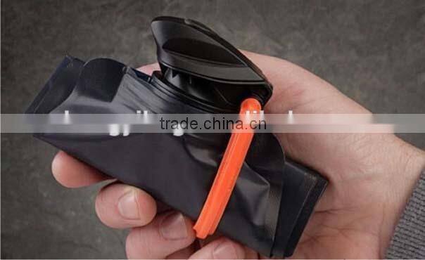 OEM easy carrying non toxic pvc water bottle for outdoor sport