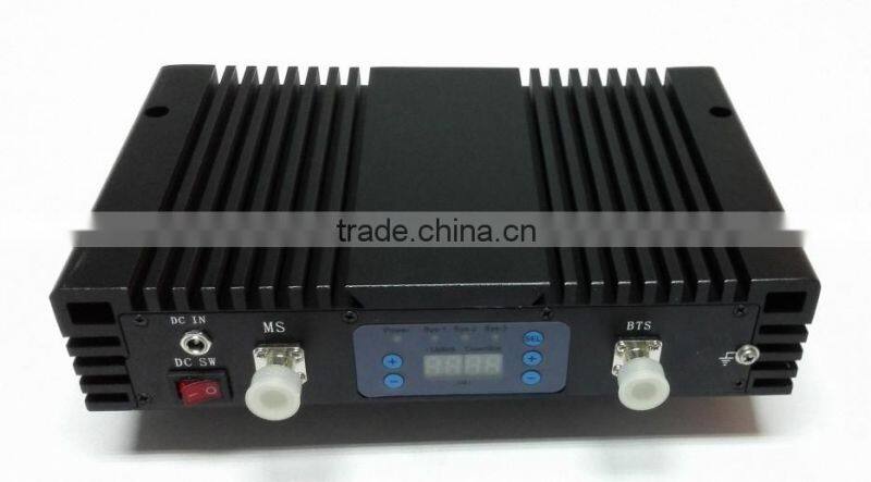 Lintratek triple band repeater 900+2100+2600 signal amplifier,3g 4g lte repeater,vhf repeater