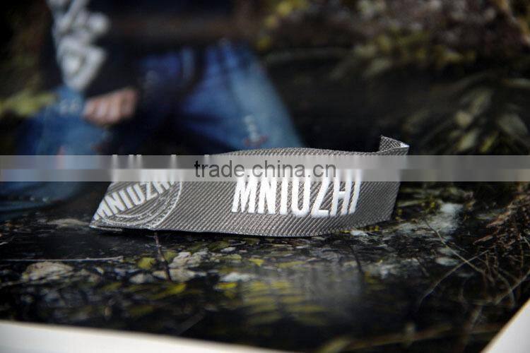 China Alibaba factory supply damask clothing label