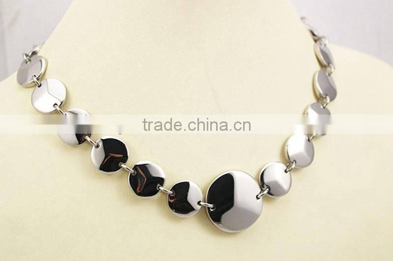 Stainless Steel Chains Choker Collar Necklace