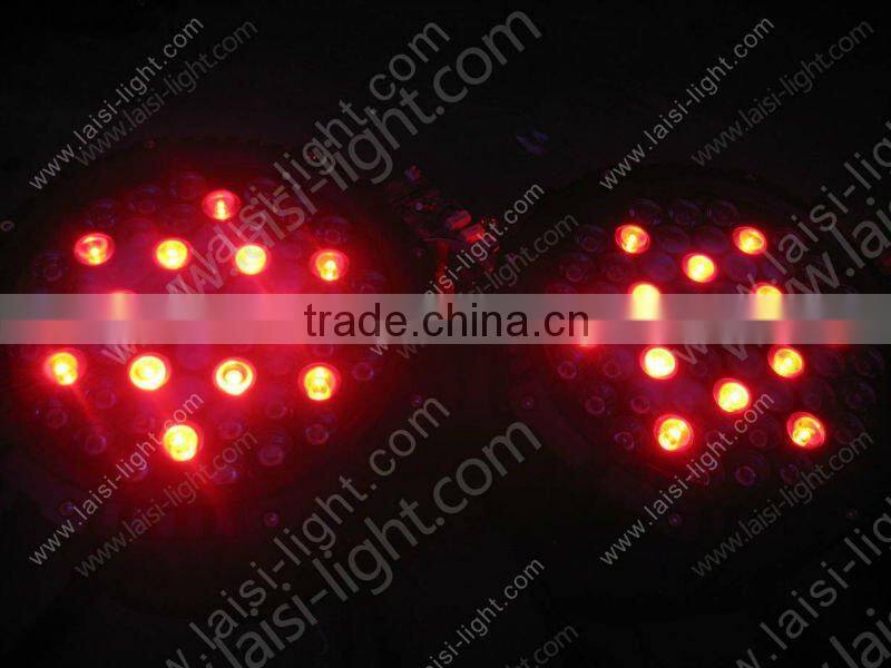 led light 54pcs RGBW 1W/3W leds ip65 led mini par lighting