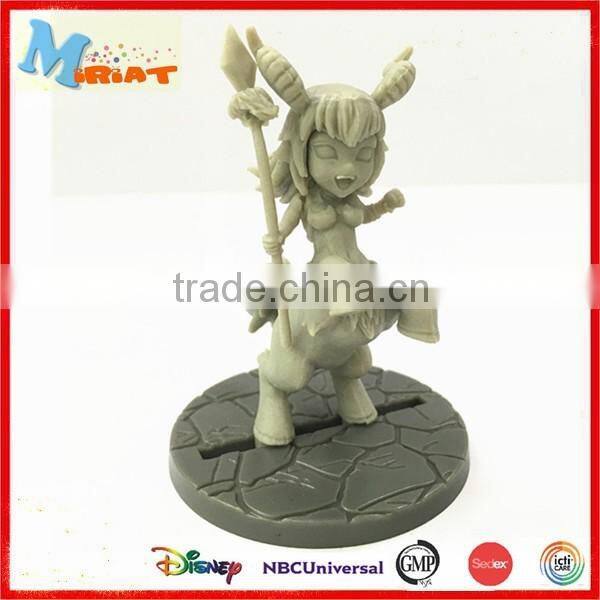 Custom promotion board game plastic knight figurine toys