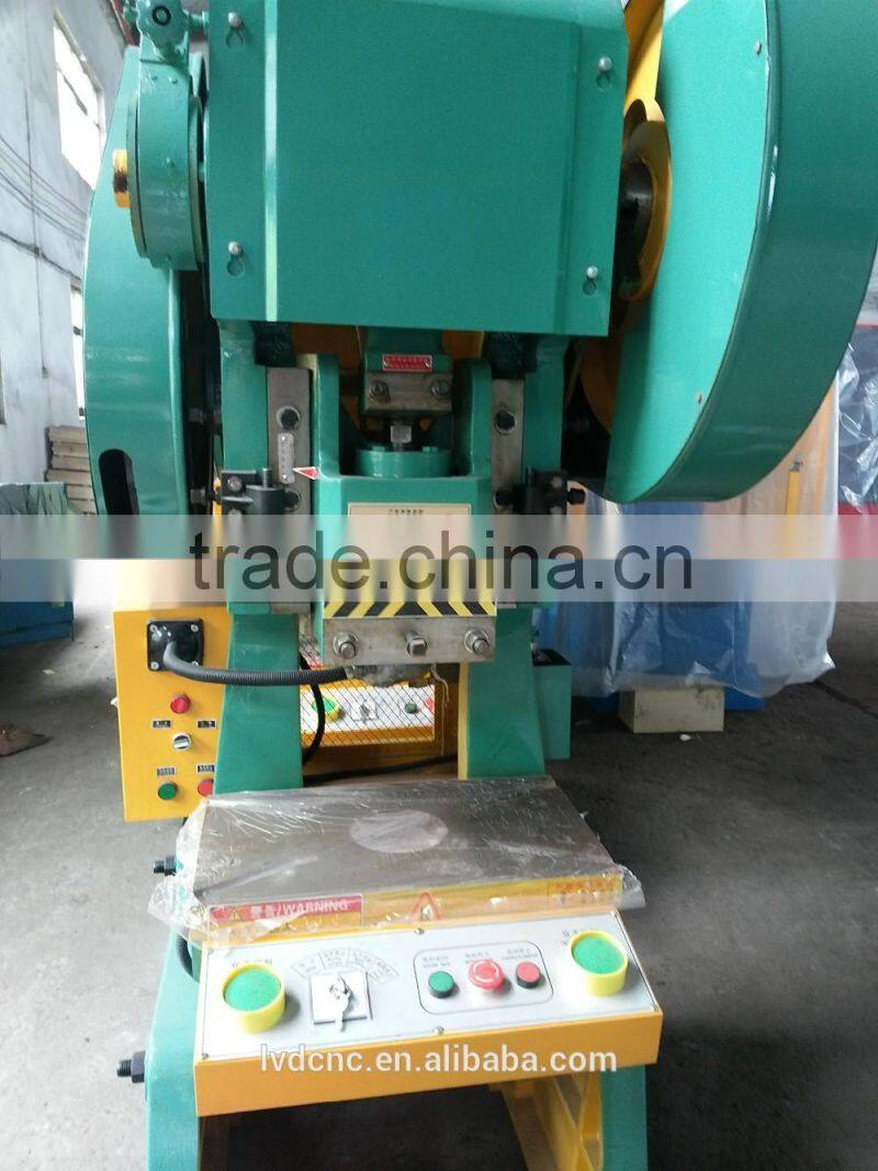 Low Price 2016 New J23-100 ton Mechanical Power Press Machine/ Sheet Mental Punching Machine With 5 Years Warranty