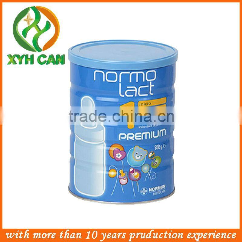 Milk powder tin cans from dust free workshop for 2015