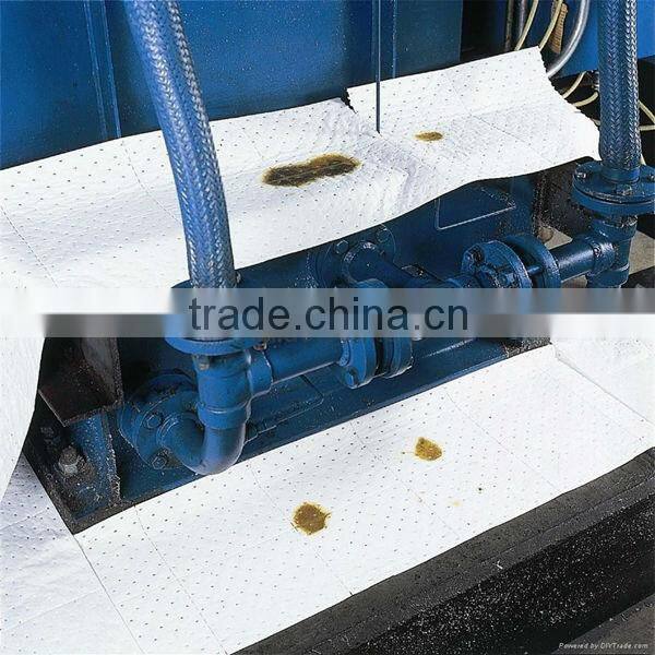 Quality spill control high absorbency oil absorbent pad