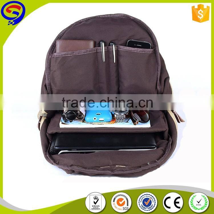 Free shipping 2016 new large capacity canvas backpack