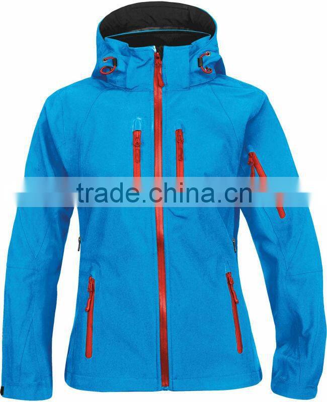 Softshell Plaid Hooded Jacket