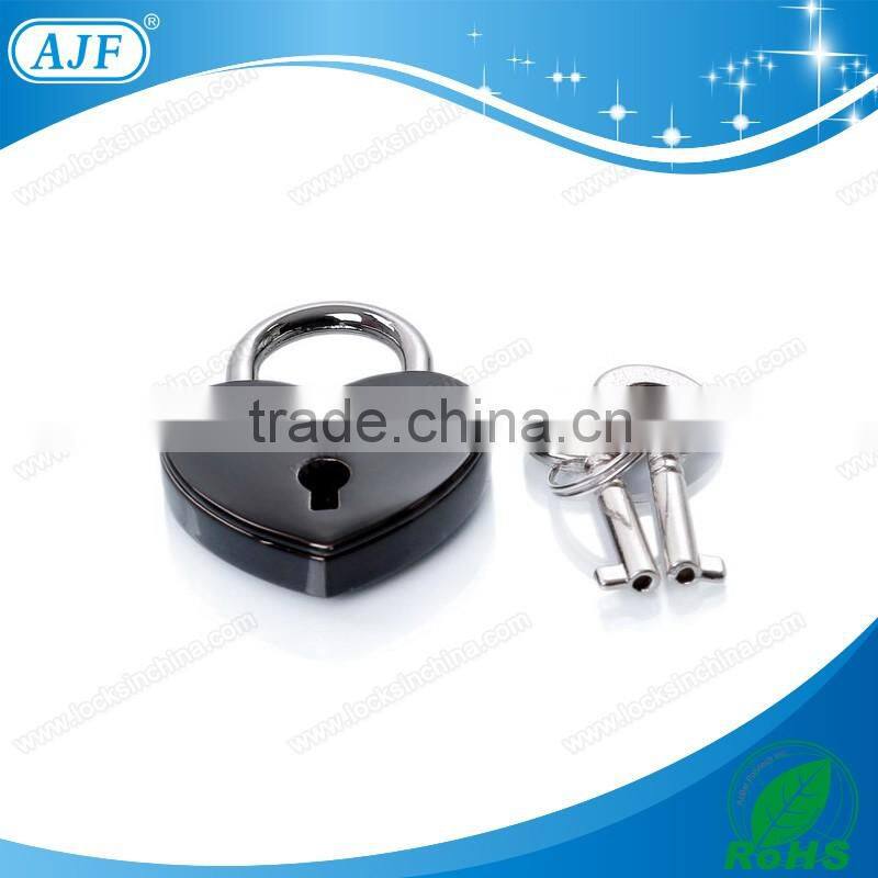 AJF 2016 TUV TEST passed the newest popular small colorful wish love heart lock