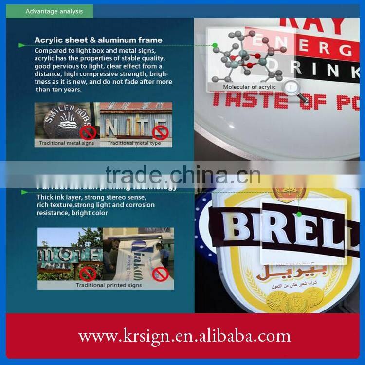 Customize Shape and led channel letter sign box for advertising