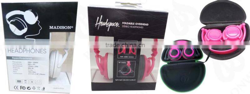 2015 fashion shenzhen custom bulk headphones