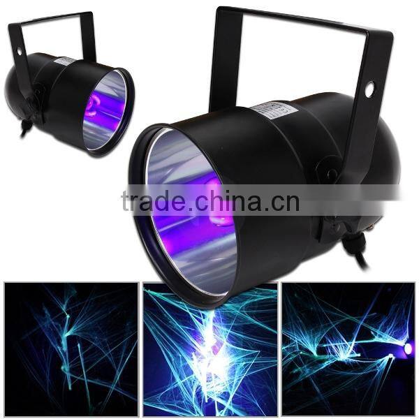 factory wholesale mini portable par38 light disco/ bar/ dj used small uv light with E27 bulb