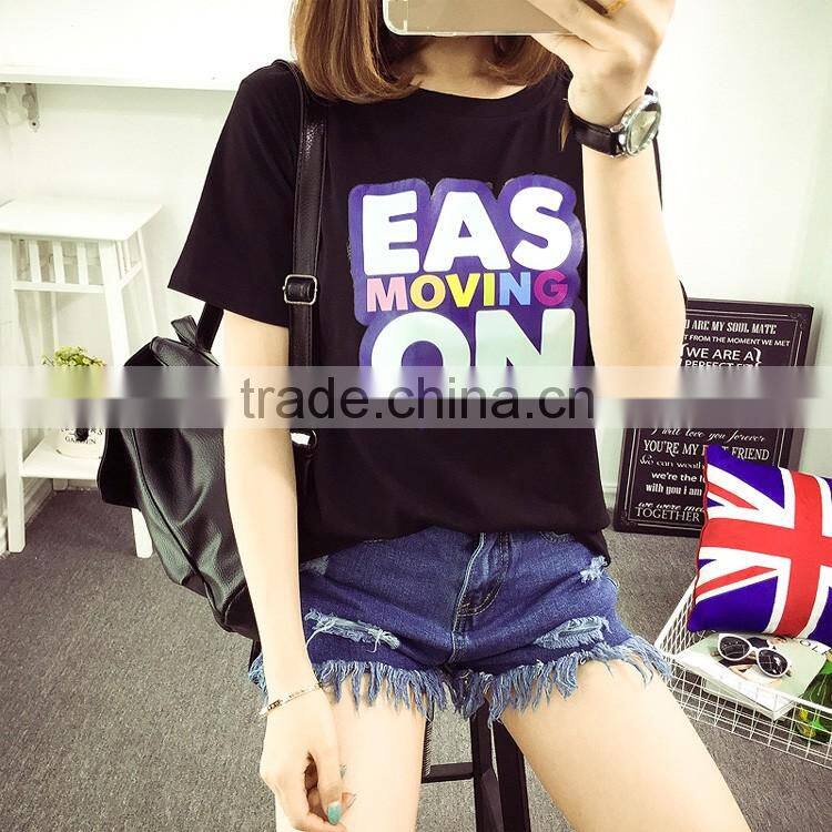 High quality new model women's brand t-shirt for women