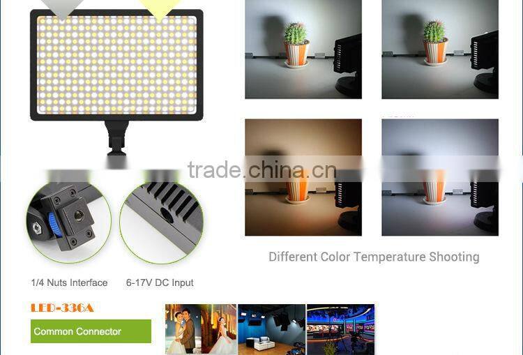 LED-336A High Powered LED Video Light for Nikon Camcorders DV 3500/6000K 20w