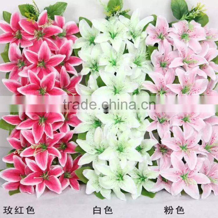 artificial flower for wedding wall decoration