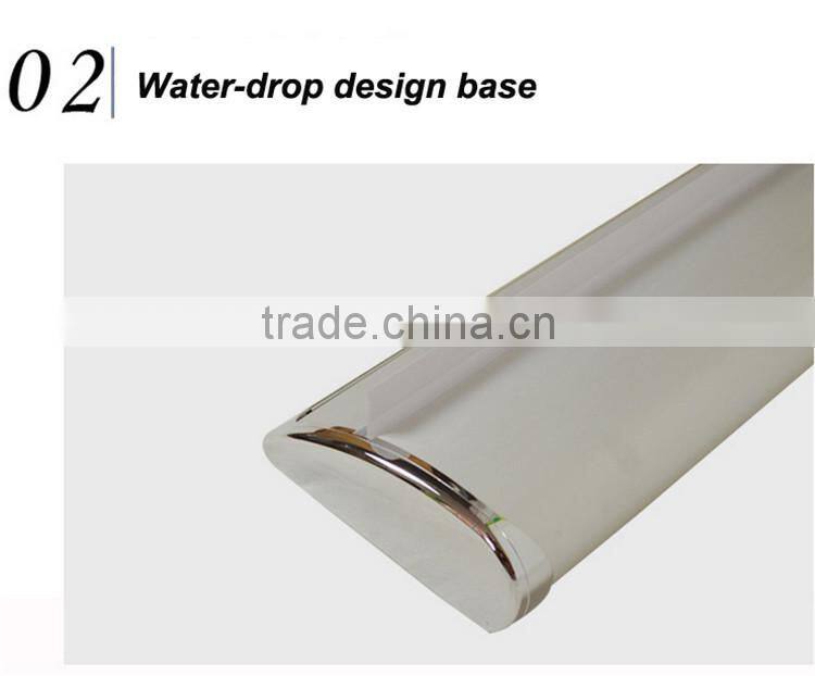 Aluminum promotion display system stand roll up banner