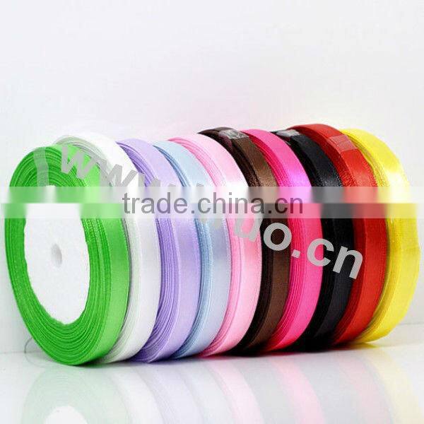 Double side polyester satin ribbon