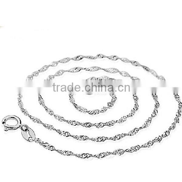 Unique Handmade Natural Stone Necklace Semi Precious Stone With 925 Silver Chain Jewelry
