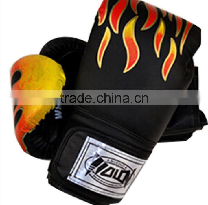 leather /pu boxing gloves for customer logo