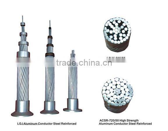 Bare AAC/AAAC/ACSR Overhead Aluminum Conductor steel reinforced ACSR conductor