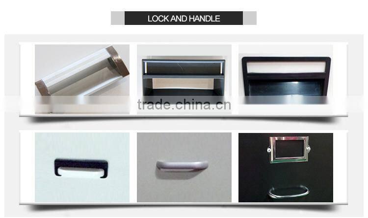 trade assurance 3 drawer steel filing pedestal with powder finish