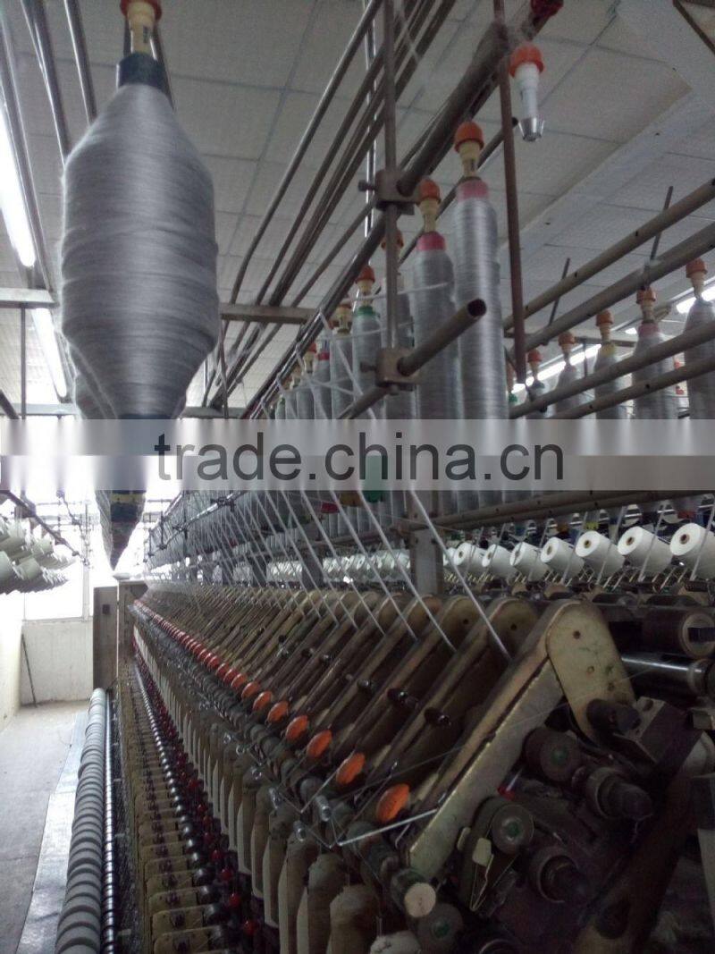 60%polyester 40%rayon Tape yarn 1 /1.4Nm