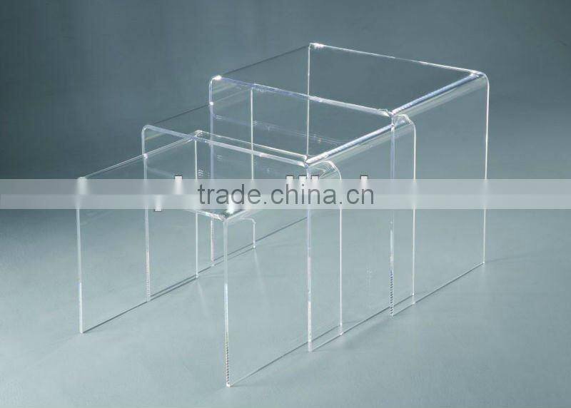 Metal Glass Nesting Table