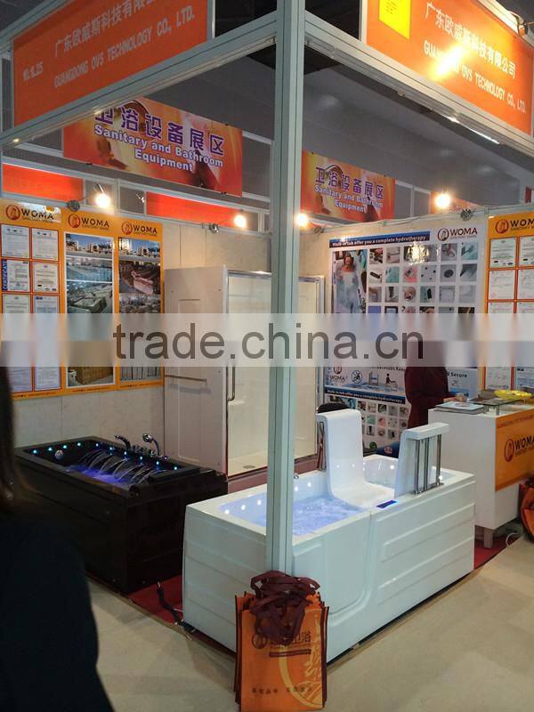 2014 foshan sex massage bathtub with air bubble