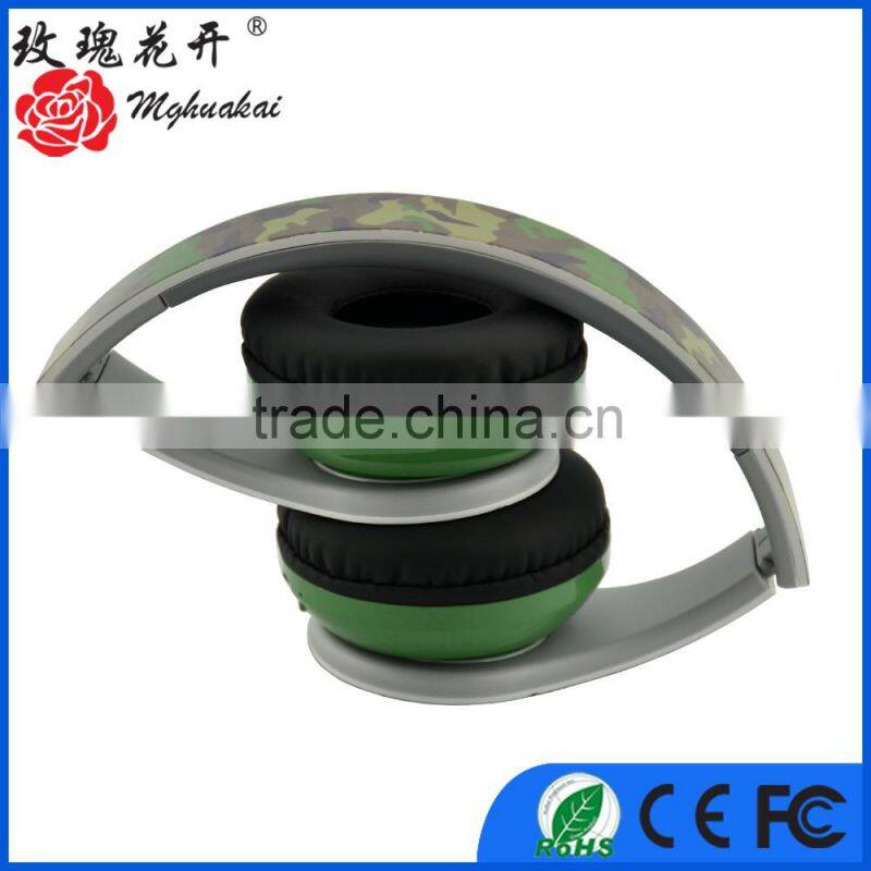 Computer or TV Headphone without Wire But With FM Radio and Memory Card Slot