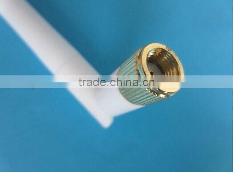 White wifi router antenna 2.4g USB wifi antenna with RP-SMA