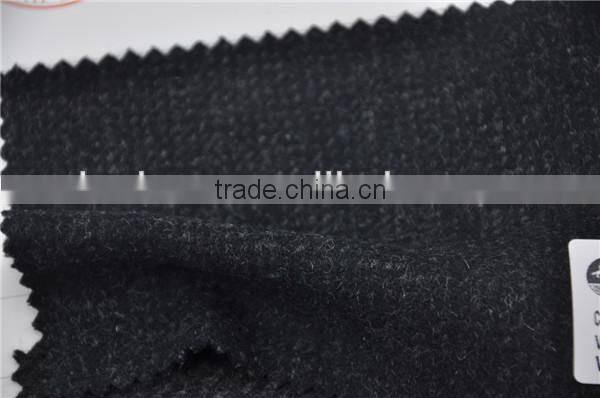 Wholesale high quality wool nylon woolen costume tweed fabric