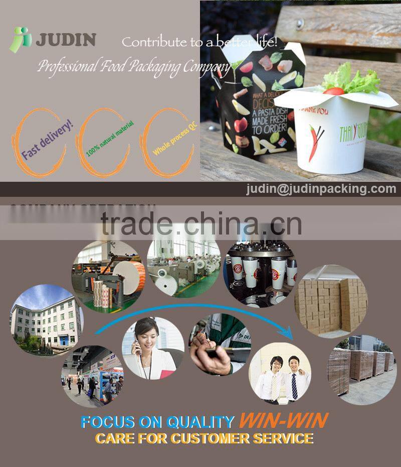 new disposable paper folding box for food