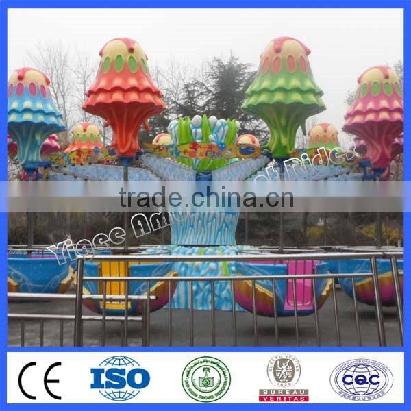 Theme park rides jelly fish ride