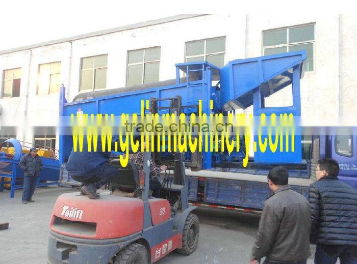 Gold mining machine gold washing trommel