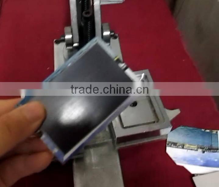 115*40mm metal rectangle Fridge Magnet Making Machine