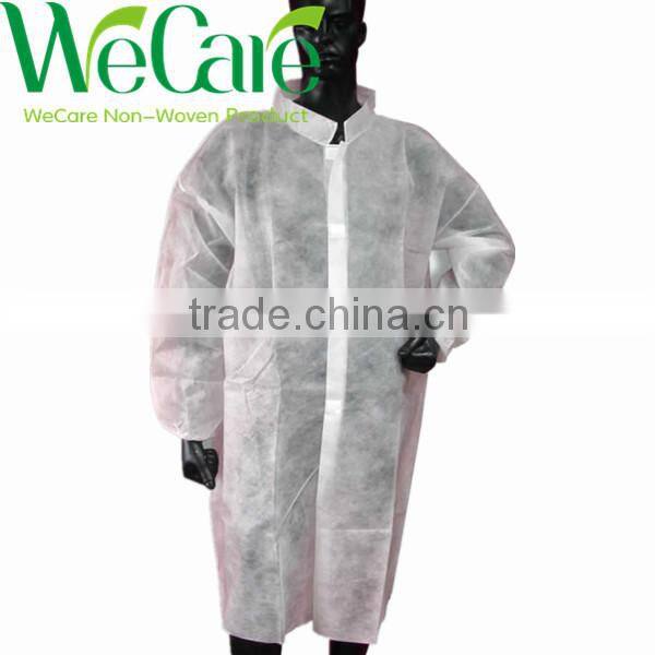 Disposable SBPP White doctor uniform with three pockets