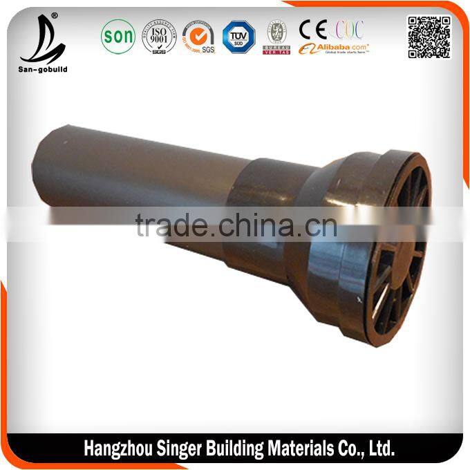 Hot sale plastic drainage pipe, low price large diameter plastic drain pipe