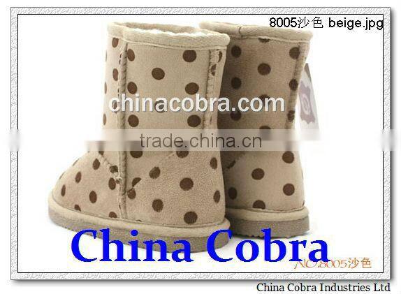 soft sole leather kids boots winter boots CHINA COBRA BOOTS