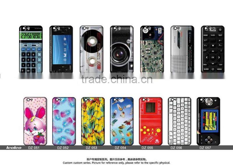 2016 Most Popular recreational machines mobile phone cases, UV Printing 3D cases for iphone 4/4s/5/5s/5c