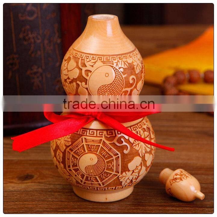 Peach wooden bagua Wu Lou, different size